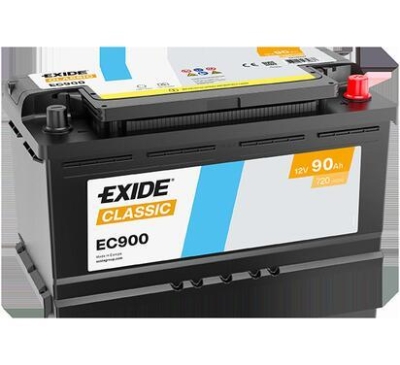 AKUMULATOR EXIDE 90AH/720A 12V +P  CLASSIC  353X175X190 SZT EXIDE