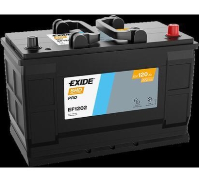AKUMULATOR EXIDE 120AH/870A 12V +P POWER PRO 349X175X235 SAM.CIEZAROWE SZT EXIDE