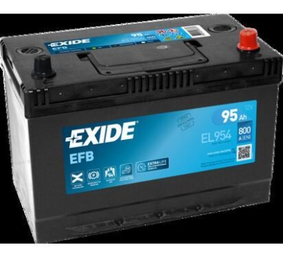 AKUMULATOR EXIDE 95AH/800A 12V +P SYSTEM START&STOP EFB  306X173X222 SZT EXIDE