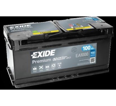 AKUMULATOR EXIDE 100AH/900A 12V +P CARBON BOOST PREMIUM  353X175X190 SZT EXIDE