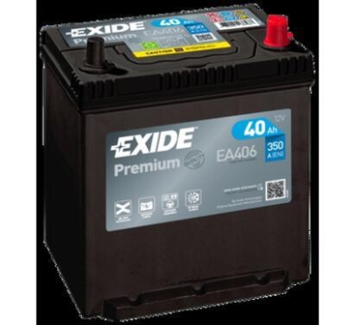 AKUMULATOR EXIDE 40AH/350A 12V +P CARBON BOOST PREMIUM  187X136X220 SZT EXIDE