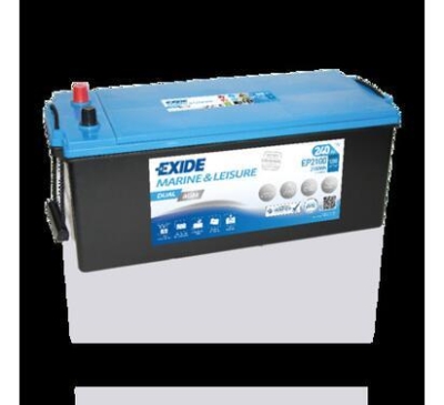 AKUMULATOR EXIDE 240AH/1200A EN  2100WH   DUAL AGM   MARINE 518X279X240 SZT EXIDE