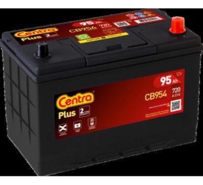 AKUMULATOR CENTRA  95AH/720A 12V +L PLUS  306X172X222 KOREA SZT CENTRA  CEN