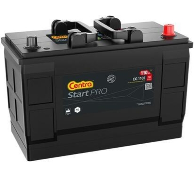 AKUMULATOR CENTRA 110AH/750A EN 12V PROFESSIONAL 345X175X239 SAM.CIEZAROWE SZT CENTRA CEN