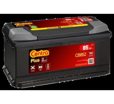 AKUMULATOR CENTRA  85AH/760A 12V +P PLUS  352X175X175 SZT CENTRA  CEN