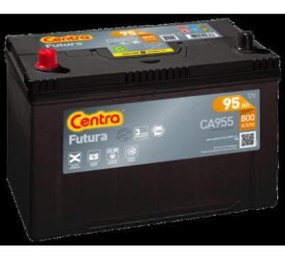 AKUMULATOR CENTRA  95AH/800A 12V +L FUTURA  CARBON BOOST 306X173X222  JAPAN SZT CENTRA  CEN