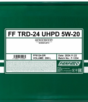 FANFARO TRD-24 UHPD-208 5W-20