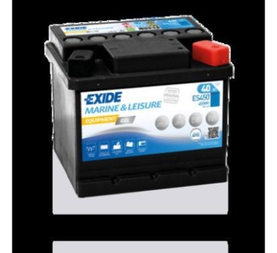 AKUMULATOR EXIDE 40AH/450  WH  12V  EQUIPMENT GEL 210X175X175 PLASKA SZT EXIDE