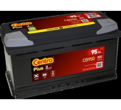AKUMULATOR CENTRA  95AH/800A 12V +P PLUS  353X175X190 SZT CENTRA  CEN
