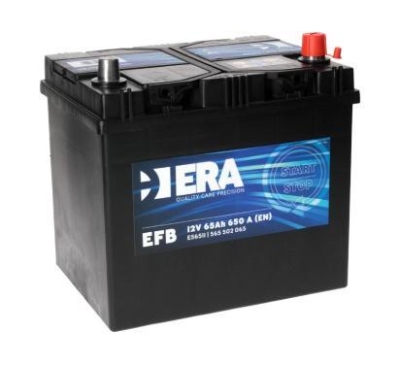 AKUMULATOR EFB 65AH/650A P+  232X173X225 MOCOWANIE B00 SZT ERA