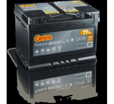 AKUMULATOR CENTRA  77AH/760A 12V +P FUTURA   CARBON BOOST  278X175X190 SZT CENTRA  CEN
