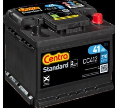 AKUMULATOR CENTRA  41AH/370A EN +P   STD  207X175X175 SZT CENTRA  CEN