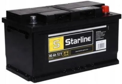 AKUMULATOR  80AH/760A     +P  12V    315X175X190 AGM SZT STARLINE