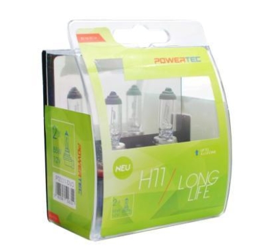 ZAROWKA 12V H11 55W PGJ19-2 LONG LIFE /4X TRWALSZA/ /ZESTAW 2SZT/ POWERTEC KPL OPTIMA