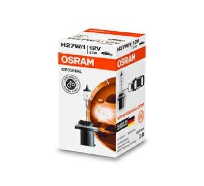 ZAROWKA 12V H27W/1 27W PG13 1- / Z POJEDYNCZYM ZARNIKIEM / SSANG YOUNG, KIA SZT OSRAM