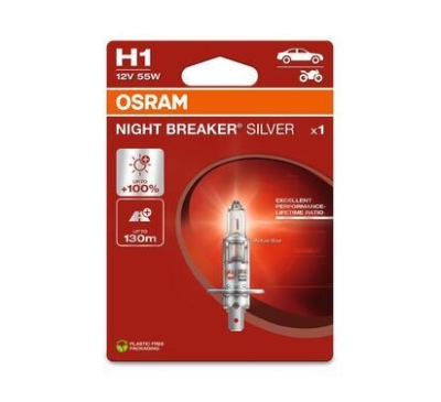 ZAROWKA 12V H1 NIGHT BREAKER SILVER SZT OSRAM