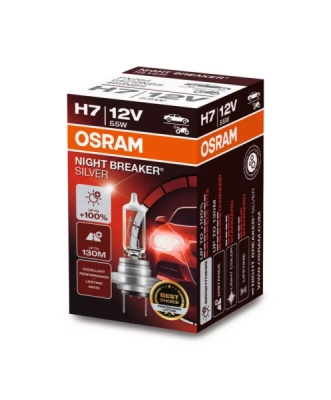 ZAROWKA 12V H7 NIGHT BREAKER SILVER SZT OSRAM