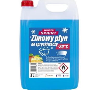 PLYN DO SPRYSKIWACZA WINTERSPRINT ZIMOWY PLYN DO SPRYSKIWACZY -20C CYTRUSOWY 5L ATAS