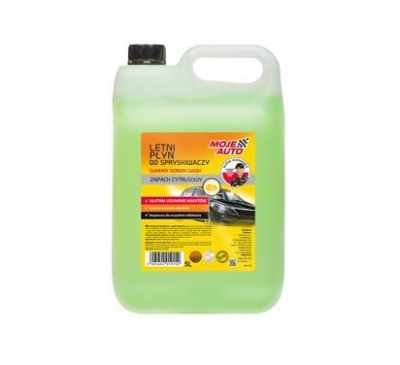 PLYN DO SPRYSKIWACZA MOJE AUTO -LETNI PLYN DO SPRYSKIWACZY 5L 5L AMTRA  AMT