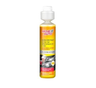 PLYN DO SPRYSKIWACZA MOJE AUTO -LETNI  KONCENTRAT PLYNU DO SPRYSKIWACZY -CYTRYNA 250ML AMTRA  AMT