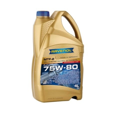 OLEJ RAVENOL MTF-2 75W80 4L API GL-4 MT-1 FORD WSS-M2C200-D2/-C3 GM194071 G 052 911 BMW 2300 7533 513 MB 235.10 4L RAVENOL  RAV