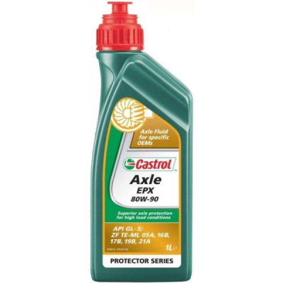 OLEJ CASTROL AXLE EPX 80W90 1L API GL-5, APPROVED - ZF TE-ML 05A, 12E, 16B, 17B, 19B, 21AMAN 342 TYP M2 1L CASTROL  CAS C
