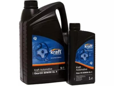 OLEJ KRAFT 80W90 GEAROIL GL4 API:GL-4 MIL-L-2105 B/C/D MACK GO-G 5L KRAFT  KRAA