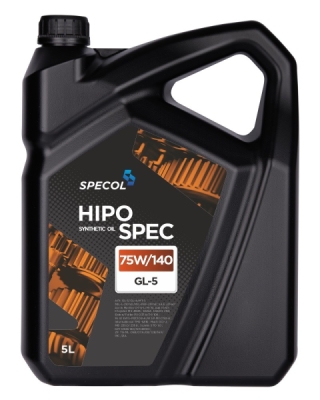 OLEJ SPECOL HIPOSPEC GL5 SYNTHETIC 75W140 5L 5L OLEJ SPECOL