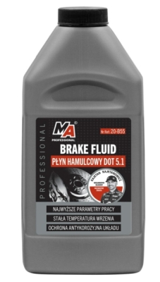 PLYN HAMULCOWY MA PROFESSIONAL - PLYN HAMULCOWY DOT 5.1- 485G 500ML AMTRA  AMT