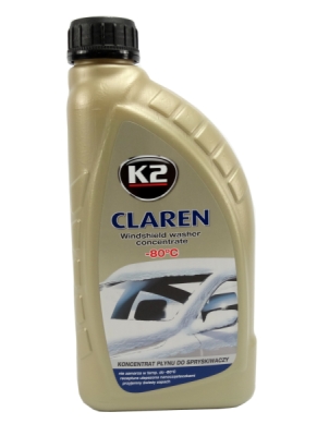PLYN DO SPRYSKIWACZA ZIMOWY CLAREN DO -80C K2  KONCENTRAT 1L INTER-GLOBAL  K2