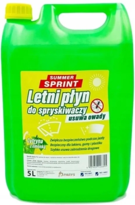 PLYN DO SPRYSKIWACZA LETNI ZAPACH: CYTRYNA Z LIMONKA 5L ATAS