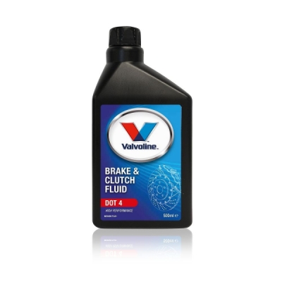 PLYN HAMULCOWY BRAKE & CLUTCH FLUID DOT 4 500ML 500ML VALVOLINE