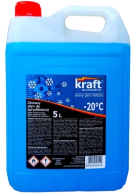 PLYN DO SPRYSKIWACZA ZIMOWY  -20C 5L KRAFT  KRAE