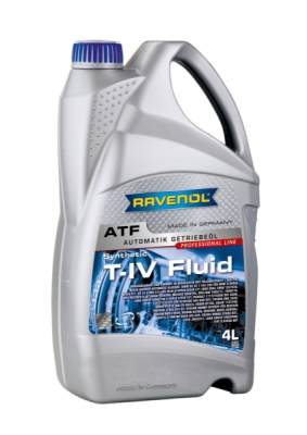 OLEJ RAVENOL ATF T-IV FLUID 4L TF-80SC, AW55-50SN AF40, AW6A-EL,JWS 3309, VW G 055 025 A2, VOLVO 1161540, MAZDA 4L RAVENOL  RAV