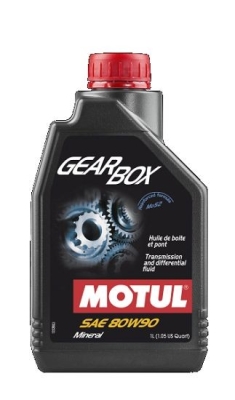 OLEJ MOTUL GEARBOX  80W90   1L   GL-4/GL-5  MIL-L-2105D PRZEKLADNIOWY MINERALNY 1L MOTUL  MUT