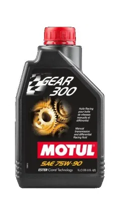 OLEJ MOTUL GEAR 300 ESTER  75W90   1L   GL-4/GL-5  MIL-L-2105D PRZEKLADNIOWY SYNTETYK 1L MOTUL  MUT