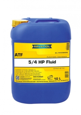 OLEJ RAVENOL ATF 5/4 HP FLUID 10L 4HP24 5HP24 ZF4HP ZF5HP DP0 AL4 VW G 052 162 BMW 8322 9407 765 MB236.11 10L RAVENOL  RAV1