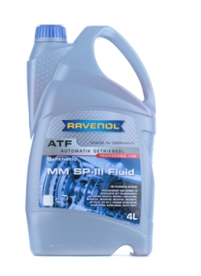 OLEJ RAVENOL ATF MM SP-III FLUID 4L ATF SP-III, ATF SP-3, HYUNDAI 04500-00100, MITSUBISHI MZ320216, CHERY CVT 4L RAVENOL  RAV