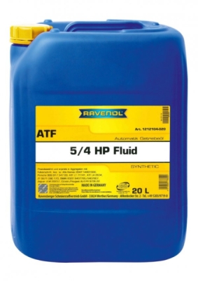 OLEJ RAVENOL ATF 5/4 HP FLUID 20L 4HP24 5HP24 ZF4HP ZF5HP DP0 AL4 VW G 052 162 BMW 8322 9407 765 MB236.11 20L RAVENOL  RAV1