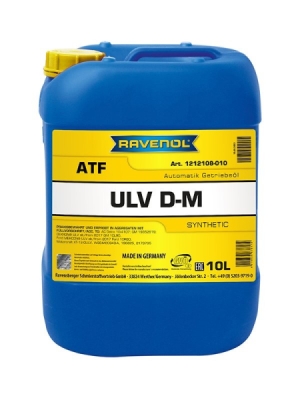 OLEJ RAVENOL ATF ULV D-M 10L DEXRON ULV MERCON ULV GM 19352619 10L90 WSS-M2C949-A 10R80 FORD 196825 AC DELCO 10L RAVENOL  RAV1