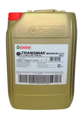 OLEJ CASTROL TRANSMAX MAN Z LL 75W80, API GL-4, MAN 341 Z5, MB-APPROVAL 235.41, ZF TE-ML 01E, 02E, 16P 20L CASTROL  CAS1 C
