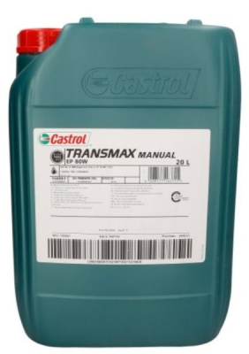 OLEJ CASTROL MANUAL EP 80W 20L API GL-4MB-APPROVAL 235.1, ZF TE-ML 17A 20L CASTROL  CAS1 C