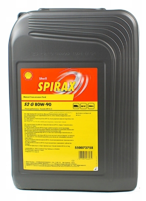 OLEJ SHELL SPIRAX S2 G 80W90    20L   API GL-4 20L SHELL