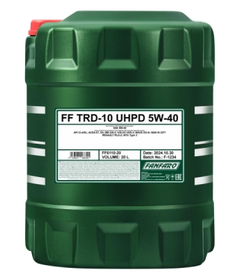 FANFARO TRD-10 UHPD-20 5W-40