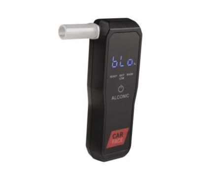 AKCESORIA ALKOMAT - TESTER ELEKTROCHEMICZNY  0.0-4.0 PROMILA SZT CARFACE