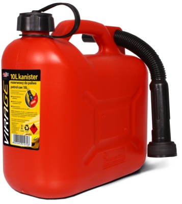 AKCESORIA KANISTER 10L PLASTIKOWY Z LEJKIEM SZT AMTRA VIRAGE  VIR