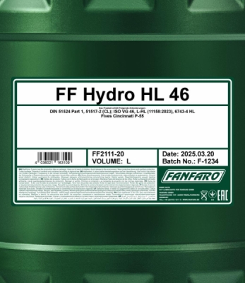 FANFARO HYDRO HL 46 20L