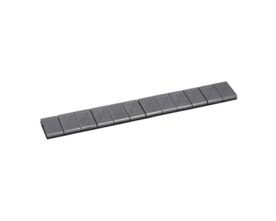 Självhäftande balanseringsvikter INVENTO ALU SLIM FE1 12 x 5 g – Grafitgrå, 20 st.
