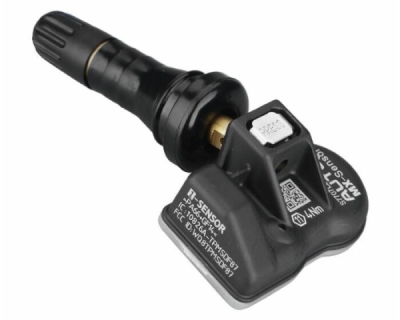 Autel 1-Sensor 433/315 MHz TPMS trycksensor med gummiventil