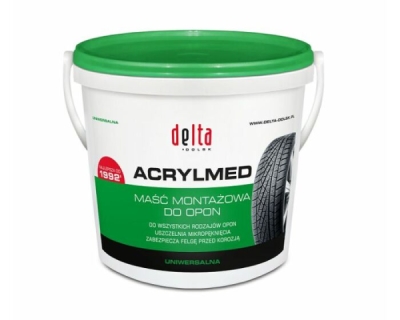 ACRYLMED monteringspasta med tätning (Delta Green) – Däckmonteringspasta, 4 kg